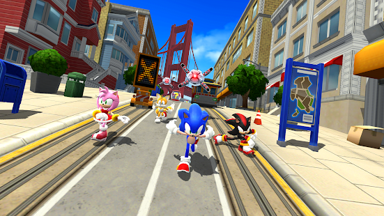 Screenshot 6 for Sonic Forces Multiplayer Racing & Battle Game 3.5.0 MOD Speed/God Mode