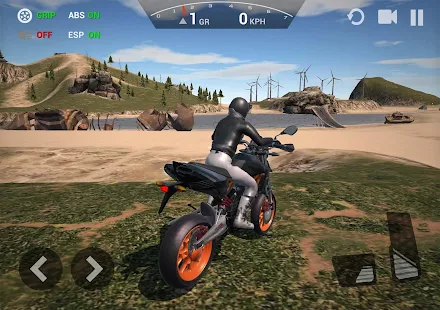 Screenshot 3 for Ultimate Motorcycle Simulator v3.1 MOD APK Unlimited Money
