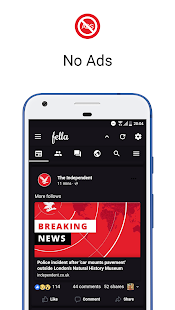 Screenshot 3 for Fella for Facebook 2.1.9 Patched