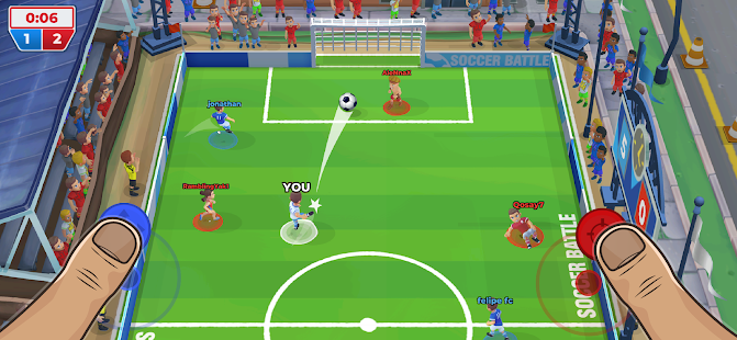 Screenshot 1 for Soccer Battle  PvP Football v1.46.0 MOD APK