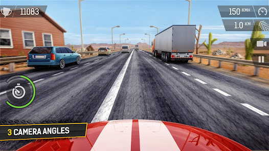 Screenshot 1 for Racing Fever 1.7.1 MOD APK Unlimited Money