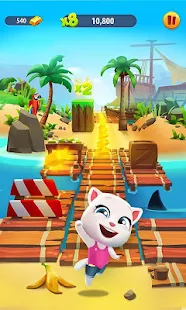 Screenshot 4 for Talking Tom Gold Run 2.5.0.29 MOD APK
