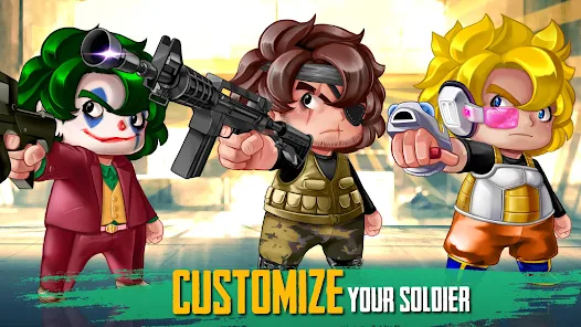 Screenshot 2 for Ramboat 2 Action Offline Games 2.5.4 MOD APK Unlimited Money