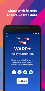 Screenshot 3 for 1.1.1.1 Faster & Safer Internet 3.9