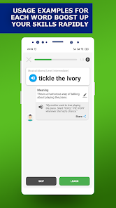Screenshot 3 for English Idioms and Slang Phrases 1.4.2 APK PRO