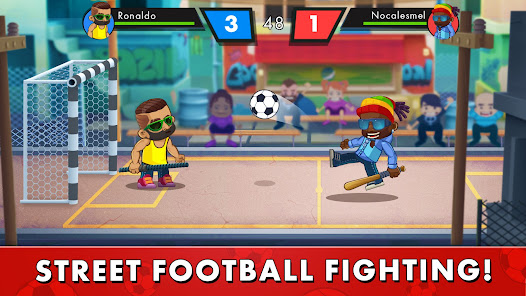 Screenshot 1 for Street Soccer Ultimate Fight Mod APK 0.18.5 Remove ads Mod speed