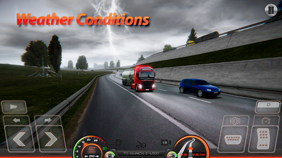 Screenshot 2 for Truckers of Europe 2 Simulator 0.42 Mod free shopping