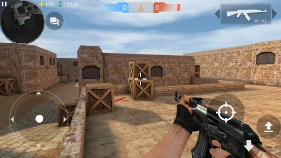 Screenshot 1 for Critical Strike CS Counter Terrorist Online FPS 5.1 APK + MOD