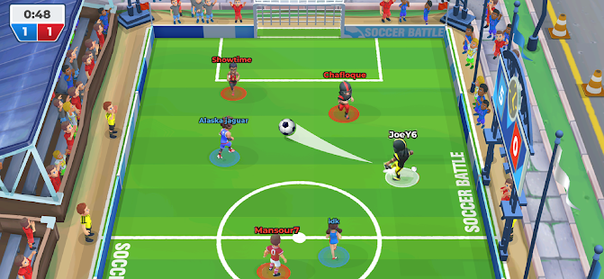 Screenshot 3 for Soccer Battle  PvP Football v1.46.0 MOD APK