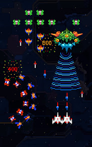 Screenshot 3 for Falcon Classic Space Invaders Mod APK 100.54 Remove ads, Mod speed