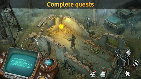 Screenshot 4 for Dawn of Zombies Survival after the Last War 2.45 MOD + DATA (Unlimited Money)