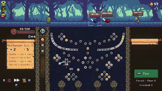 Screenshot 1 for Peglin A Pachinko Roguelike Mod APK 1.1.16 Free purchase