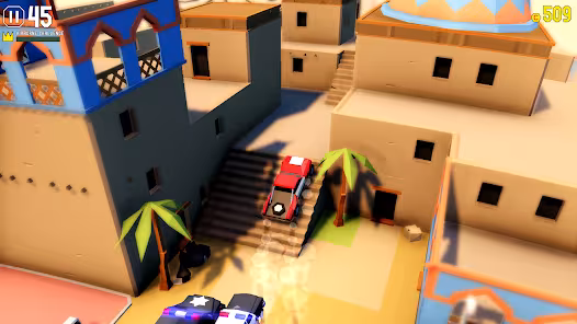 Screenshot 2 for Reckless Getaway 2 Car Chase 2.18.11 Mod APK Unlimited Money