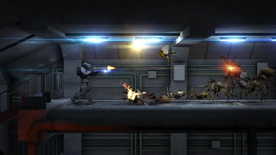 Screenshot 3 for Metal Ranger Classic Platformer Shooter Game 1.27 MOD APK