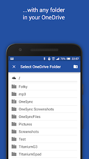 Screenshot 3 for Autosync for OneDrive OneSync 4.4.17 Ultimate