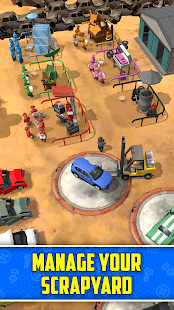 Screenshot 1 for Scrapyard Tycoon Idle Game 1.1.0 Mod money
