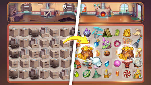 Screenshot 1 for Mergic Merge Magic 1.61.29 MOD APK Unlimited Energy