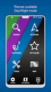 Screenshot 2 for MapFactor GPS Navigation Maps Premium 5.5.99