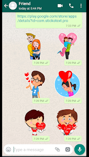 Screenshot 2 for StickoText Pro Stickers For WAStickerApps sgn_Dec_02_19_PRO Paid