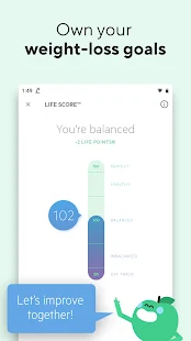 Screenshot 4 for Lifesum Diet Plan Macro Calculator & Food Diary Premium 9.1.0