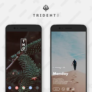 Screenshot 4 for Trident 3 for KWGT 2.1 APK