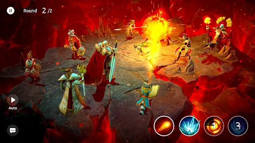 Screenshot 3 for Age of Magic RPG Strategy 2.16.0 MOD APK Menu/Damage/Immortal