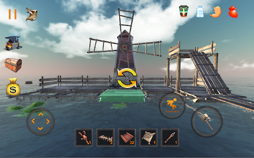 Screenshot 6 for Raft Survival Ultimate Simulator 9.9.1 MOD (Unlimited Money)