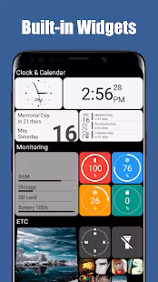 Screenshot 2 for Square Home Launcher Windows style Premium 2.1.12