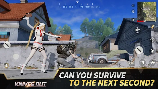 Screenshot 3 for Knives Out-No rules, just fight! 1.262.479193 MOD Auto Aim/Wall Hack