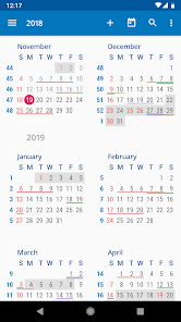 Screenshot 3 for aCalendar+2.8.1 APK Full Patched