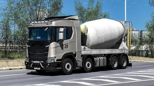 Screenshot 3 for Real Truck Simulator 2025 PRO Mod APK 1.0.9 Free purchase
