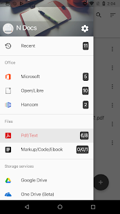 Screenshot 1 for N Docs Office Pdf Text Markup Code Ebook 3.4.2 [Ad-Free]