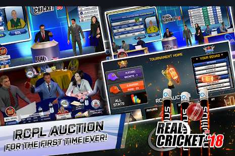 Screenshot 1 for Real Cricket 18 1.3 MOD APK + Data Unlocked