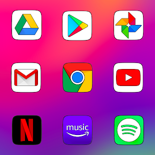 Screenshot 5 for MIUI 11 CARBON ICON PACK 2.1 Patched
