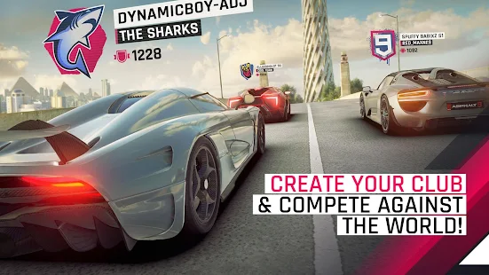 Screenshot 1 for Asphalt 9 Legends Epic Car Action Racing Game 2.0.5a APK + MOD (Unlimited Money)