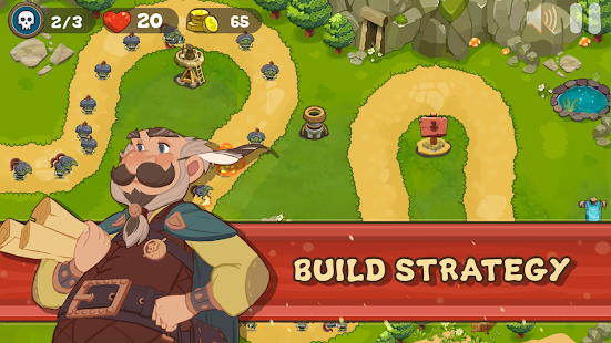 Screenshot 3 for Tower Defense Realm King 3.0.1 MOD (Unlimited Gold coins)
