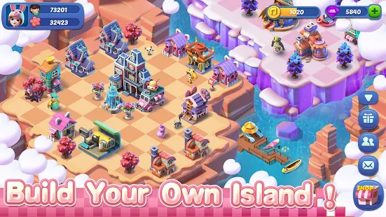 Screenshot 3 for Mergical Fun Match Island Game 1.2.149 MOD APK Free Shopping