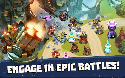 Screenshot 7 for Castle Creeps TD Epic tower defense 1.49.0 MOD (Unlimited Money + Diamond)