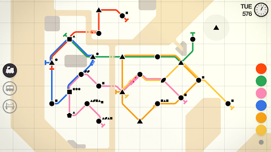 Screenshot 6 for Mini Metro 2.45.1 Mod unlocked
