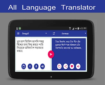 Screenshot 3 for All Language Translator 1.125 Mod APK Premium Unlocked