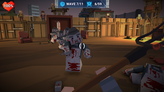 Screenshot 4 for The Walking Zombie Dead City 2.64 MOD APK Menu/God Mode, Money, Ammo