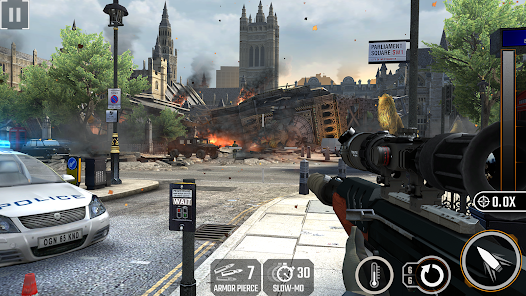 Screenshot 5 for Sniper Strike FPS 3D Shooting 500164 MOD APK Unlimited Ammo/God Mode