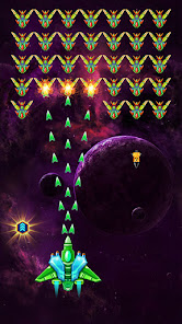 Screenshot 1 for Galaxy Attack Alien Shooter 36.2 MOD Unlimited Money/VIP