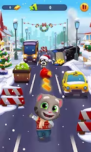 Screenshot 1 for Talking Tom Gold Run 1.3.5.570 MOD Unlimited Gold