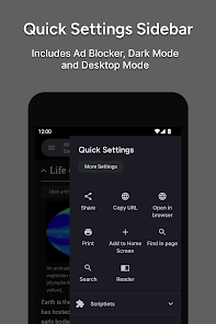 Screenshot 2 for Hermit Lite Apps Browser 26.2.0 MOD APK Premium Unlocked