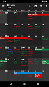 Screenshot 2 for aCalendar+2.8.1 APK Full Patched