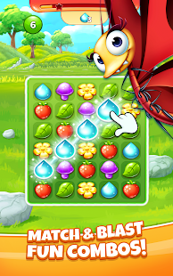 Screenshot 1 for Best Fiends Stars Free Puzzle Game 1.2.2 MOD (Unlimited Money)