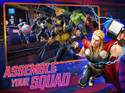 Screenshot 7 for MARVEL Strike Force Squad RPG 3.8.2 MOD (Skill has no cooling time)