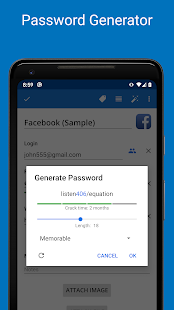 Screenshot 6 for Password Manager SafeInCloud Pro 21.1.10 Patched