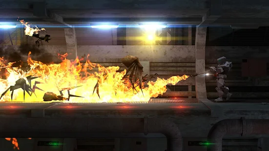 Screenshot 2 for Metal Ranger Classic Platformer Shooter Game 1.27 MOD APK